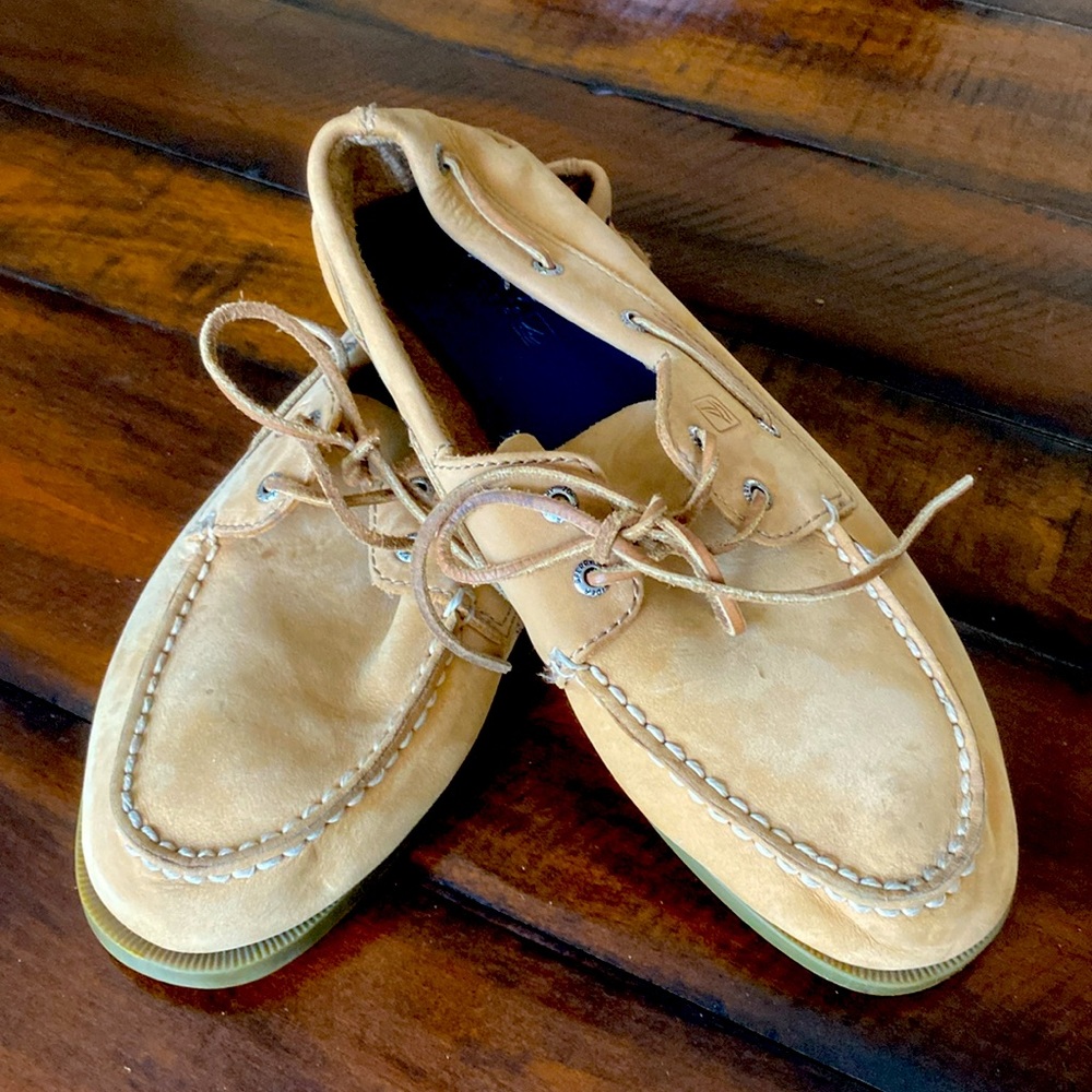 Boys Sperrys purchased at J.Crew